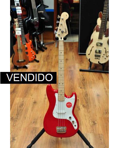 Squier Bronco Bass Red